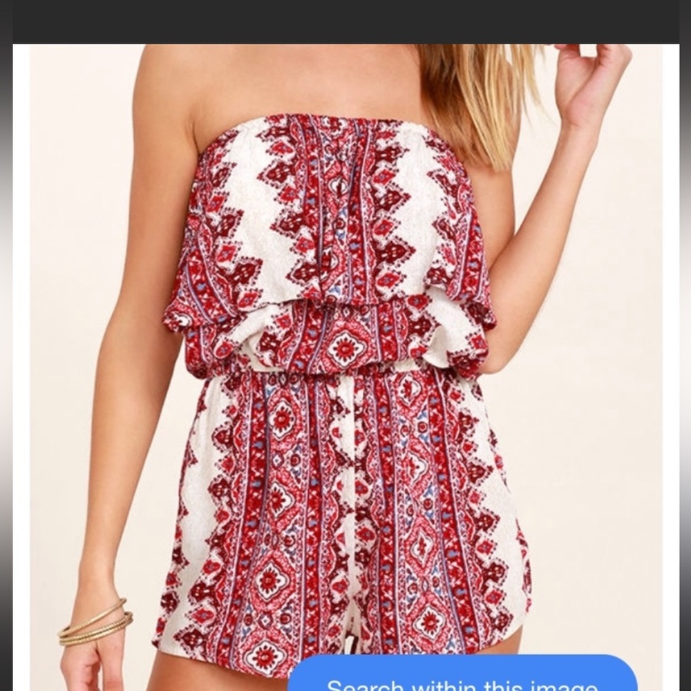 Paisley Romper